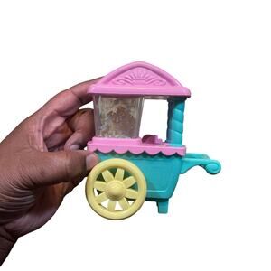 2002 My little Pony Hasbro Popcorn Fun Ponyville Replacement Popcorn Cart 5"
